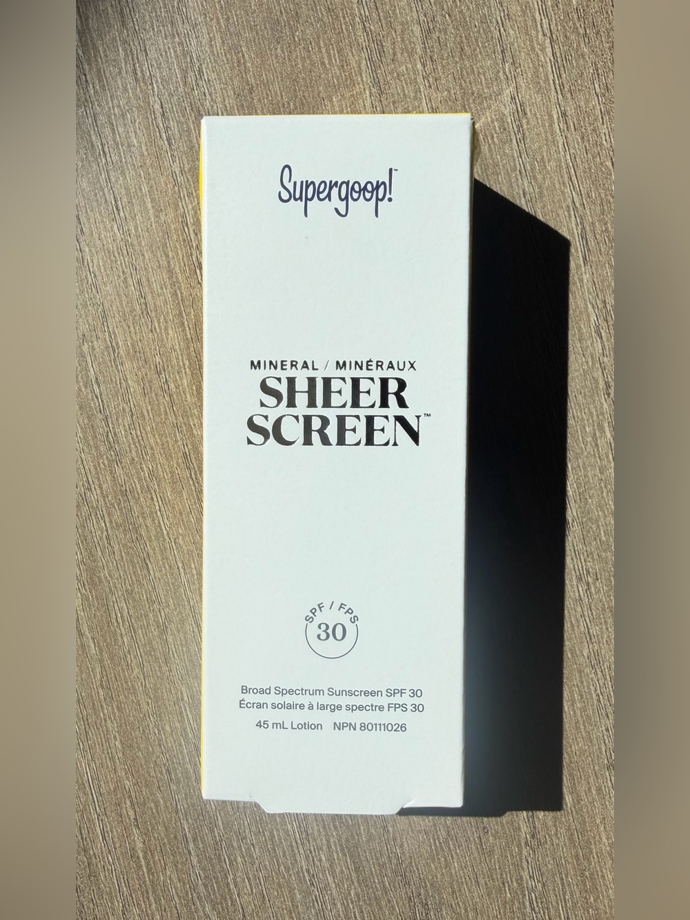 Supergoop! Sheer Mineral Sunscreen -l